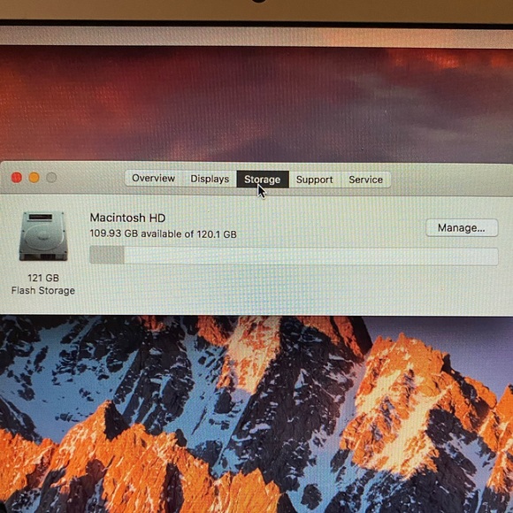 MacBook Air 13.3 inch. Great condition one scratch on outside. - Picture 7 of 7